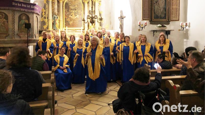 Bei "Amazing Grace" bezauberte Remona Fink mit ihrer Solostimme. Bild: sei