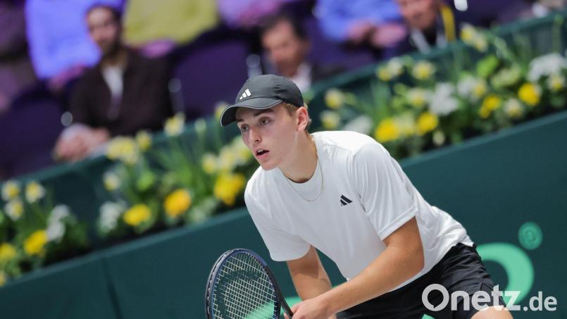Justin Engel bekommt eine Wild Card für das Stuttgarter ATP-Event. (Archivbild) Bild: Rolf Vennenbernd/dpa
