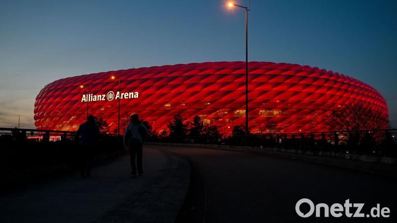 Die Bayern spielen am Abend gegen Atalanta Bergamo in der Allianz Arena. (Archivbild) Bild: Harry Langer/dpa