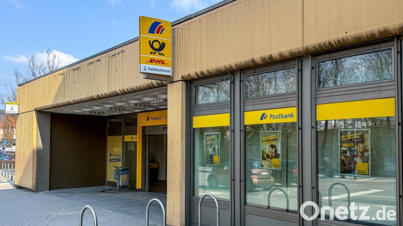 Die Postbank schließt ab dem 21. April. Bild: Stephan Huber