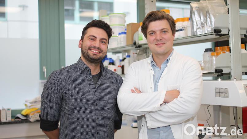 Die Regensburger Felix Rolka (links) und David Ofner haben das Start-up Evanium gegründet. Bild: Evanium