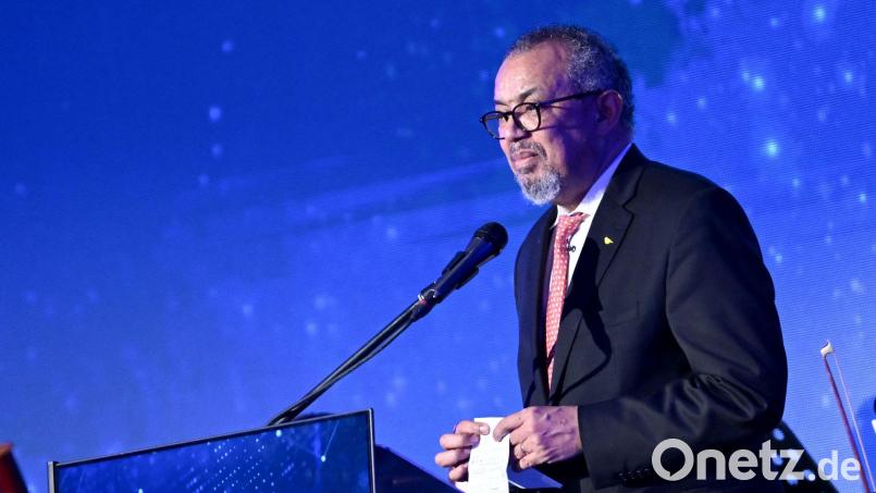 Der WHO-Chef verurteilt Angriffe auf die Gesundheitsversorgung. (Archivbild) Bild: Britta Pedersen/dpa