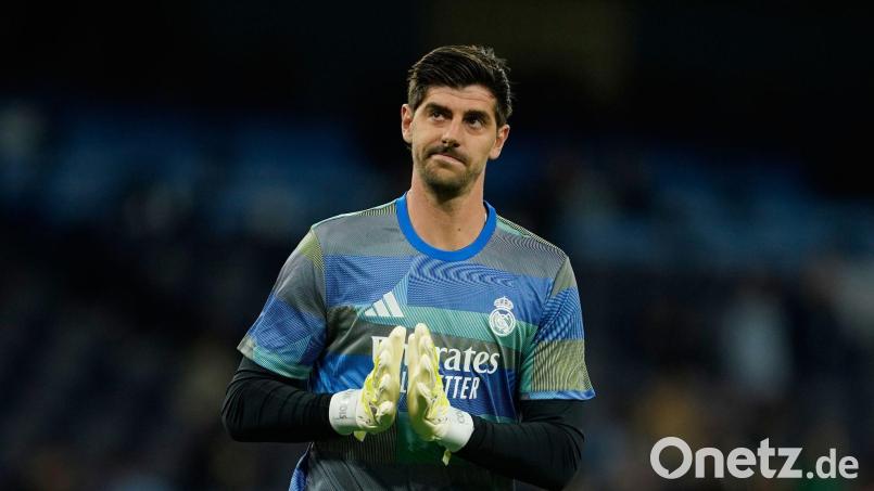 Fehlt den Königlichen vorerst: Torhüter Thibaut Courtois. Bild: Dave Thompson/AP/dpa