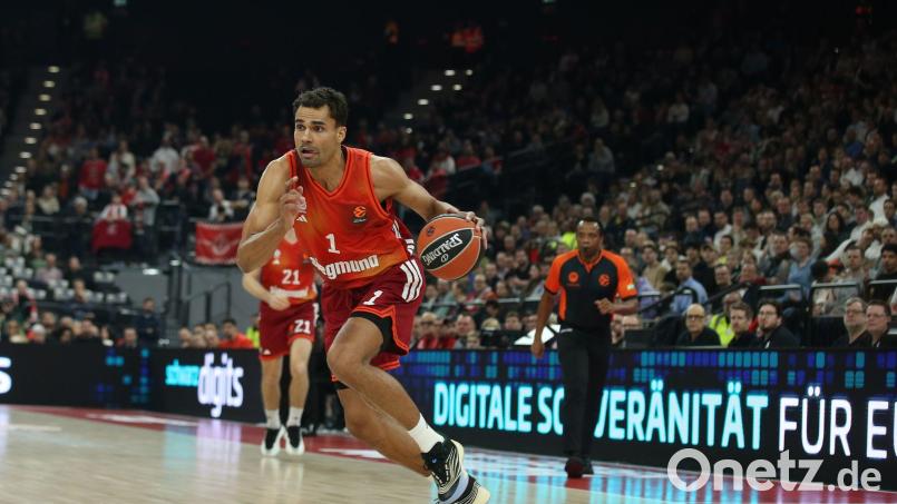 Oscar da Silva war Bayerns bester Werfer gegen Dubai. Bild: Matthias Stickel/dpa