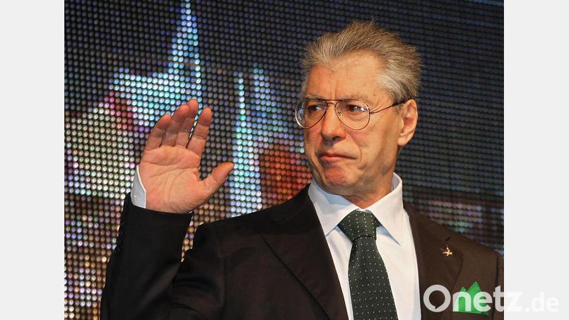 Der Mitbegründer der italienischen Regierungspartei Lega, Umberto Bossi, ist im Alter von 84 Jahren gestorben. (Archivbild) Bild: Paolo Magni/ANSA/dpa