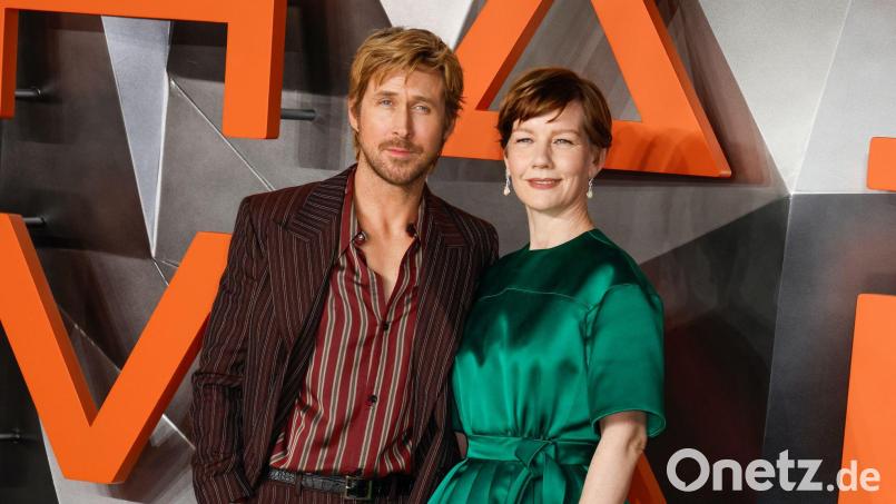 Ryan Gosling und Sandra Hüller bei der Premiere am Leicester Square in London. (Archivbild) Bild: Cat Morley/SOPA Images via ZUMA Press Wire/dpa