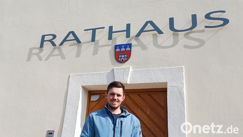 Der Unterwappenöster Raphael Koschta hat mit 23 Jahren den Einzug in den Kulmainer Gemeinderat geschafft. Er möchte im künftigen Gremium besonders für die Belange der Landwirtschaft und der Jugend eintreten. Bild: Raphael Koschta