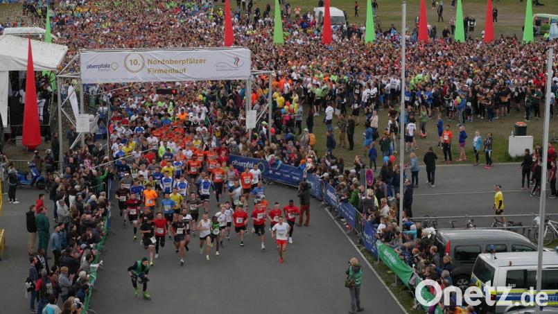 Wie schon 2019 sind Start und Ziel des Nofi-Laufs am neuen Volksfestplatz an der Conrad-Röntgen-Straße. Archivbild: tr