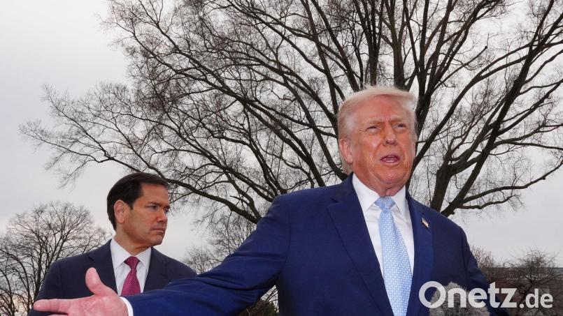 Trump erwägt, die Militäreinsätze zurückzufahren. Bild: Alex Brandon/AP/dpa