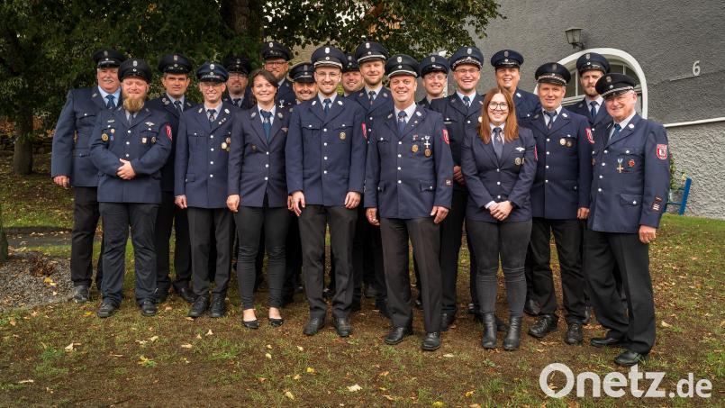 Der Festausschuss der Freiwilligen Feuerwehr Beidl ist voller Vorfreude auf das große Jubiläumsfest. Bild: Stefan Jäger