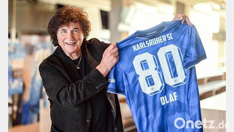 Olaf der Flipper schaut stets nach vorne - am 27. März wird er 80 Jahre alt. Bild: Uli Deck/dpa