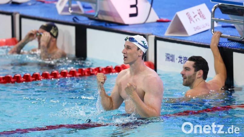 Weltrekord: Cameron McEvoy schwamm eine neue Bestmarke. Bild: Liang Xu/XinHua/dpa