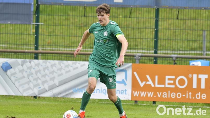 Kapitän Alexander Moratz erzielte den Siegtreffer beim Gebenbacher 2:1-Auswärtscoup in Eltersdorf. Archivbild: Hubert Ziegler