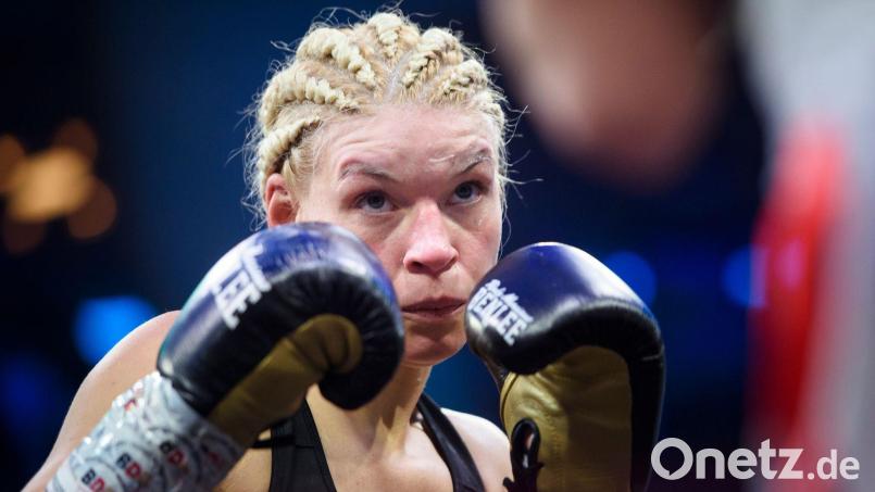 Nina Meinke verteidigte in Hamburg ihren WM-Titel. Bild: Gregor Fischer/dpa