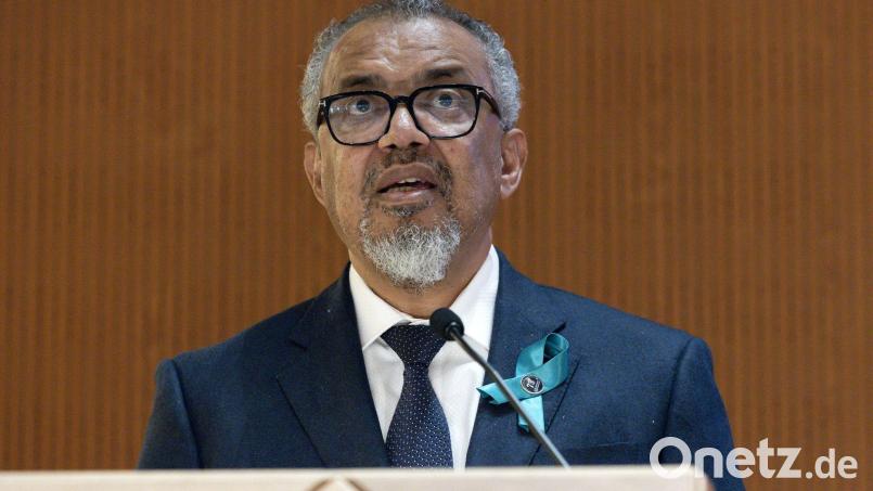 Tedros berichtet von mehr als 60 Toten im Sudan. (Archivbild) Bild: Magali Girardin/KEYSTONE/dpa