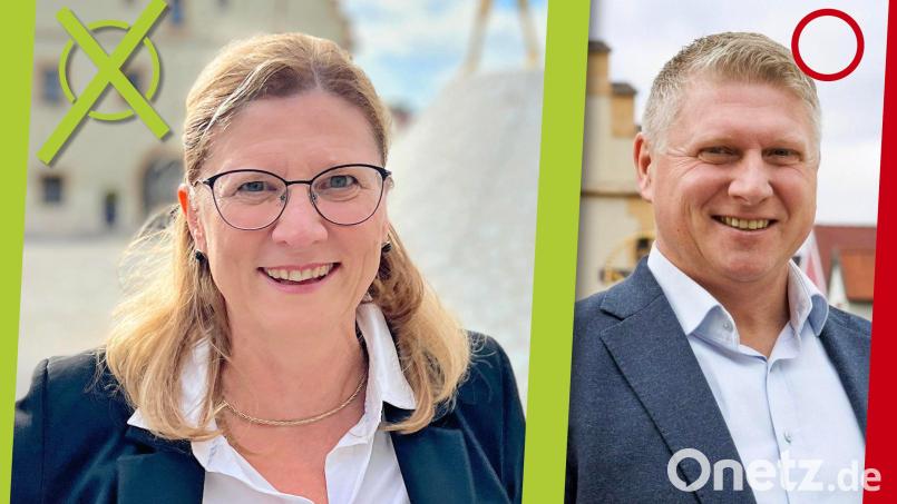 Ergebnis der Stichwahl am 22. März 2026: In Hirschau gewinnt Beate Dietrich (SPD) gegen Martin Merkl (CSU). Bild: gld