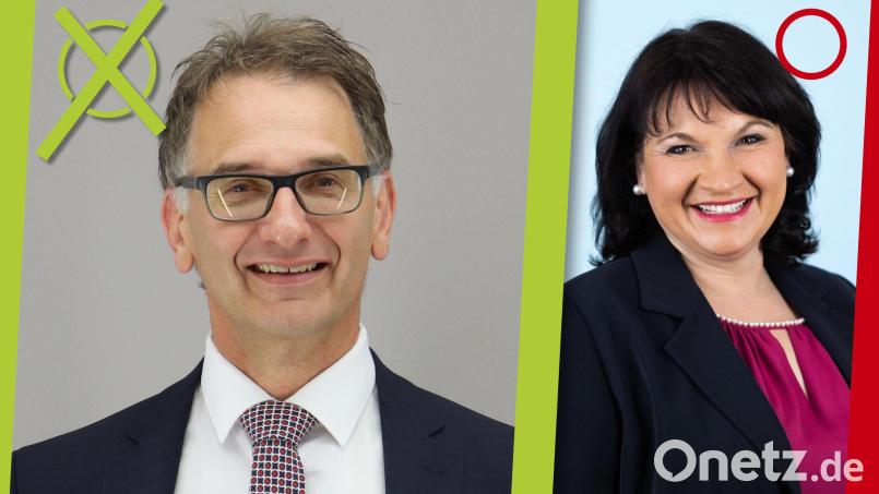 Ergebnis der Stichwahl am 22. März 2026: In Freudenberg gewinnt Reiner Wiedenbauer (Freie Wähler) gegen Barbara Gerl (CSU). Bild: gld