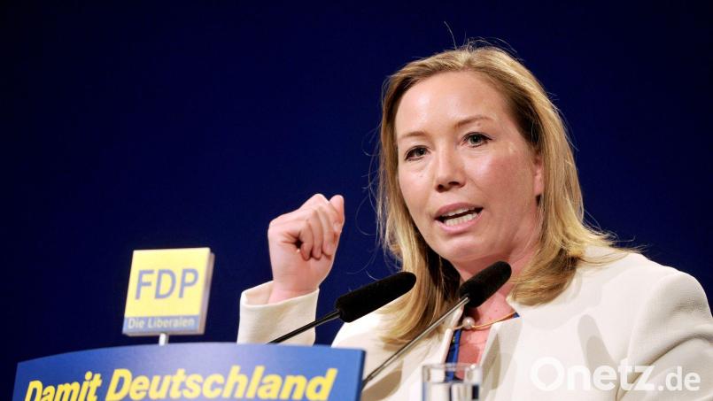 Miriam Gruß war einst eine wichtige FDP-Politikerin in Bayern, als die Liberalen Teil der bayerischen Staatsregierung waren. (Archivbild) Bild: picture alliance / dpa