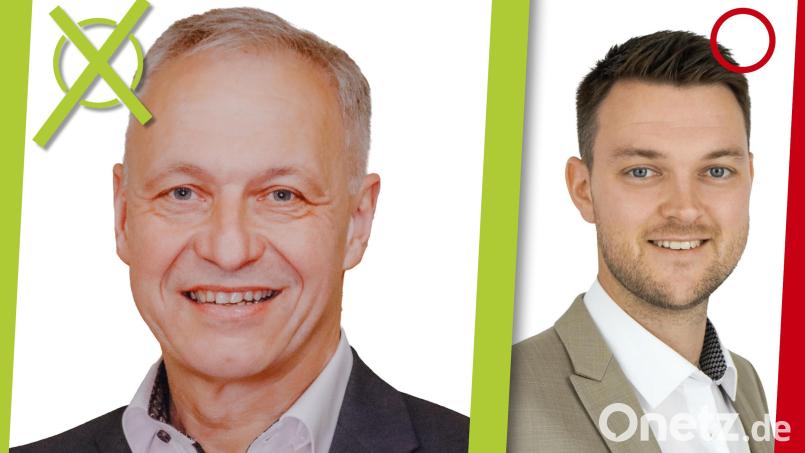 Ergebnis der Stichwahl am 22. März 2026: In Vilseck gewinnt Thorsten Grädler (EHB-FW) gegen Frederic Pröls (AN-EH). Bild: gld