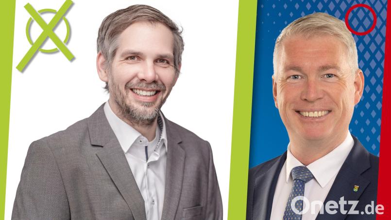Ergebnis der Stichwahl am 22. März 2026: In Amberg gewinnt Michael Fritz (FW) gegen Stefan Ott (CSU) und wird damit Oberbürgermeister. Bild: gld