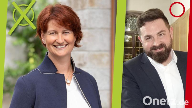 Ergebnis der Stichwahl am 22. März 2026: In Neustadt/WN gewinnt Tanja Kippes (CSU) denkbar knapp gegen Sebastian Giering (SPD). Grafik: gld