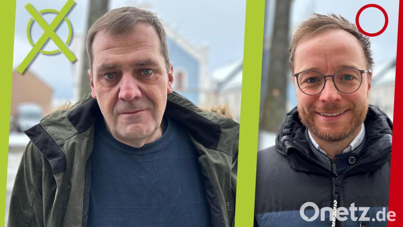 Ergebnis der Stichwahl am 22. März 2026: In Pleystein gewinnt Werner Rieß (SPD) gegen Christoph Müllhofer (CSU). Grafik: gld