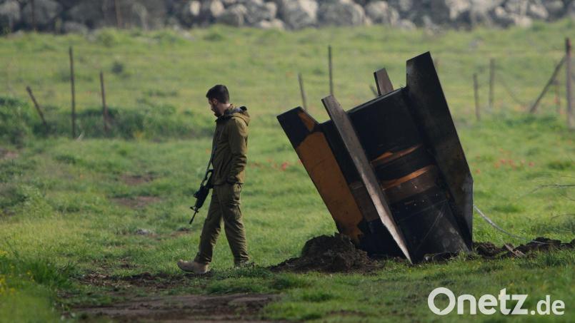 Die besonders schnelle iranische Rakete „Sedschil“ erreicht Israel in gut sieben Minuten. (Archivbild) Bild: Ohad Zwigenberg/AP/dpa