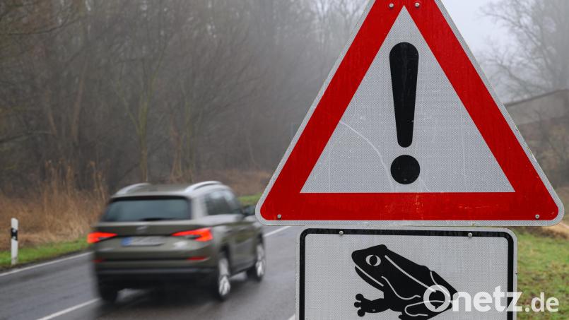 Unbekannte Täter entwenden Verkehrszeichen zwischen Speckmannshof und Fuchsstein. DiePolizei sucht Zeugen. Symbolbild: Patrick Pleul