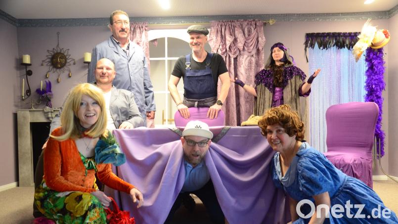 "Nichts als Kuddelmuddel" gibt es bald auf der neuen Bühne im neuen Pfarrsaal von St. Konrad. Bild: Kunz