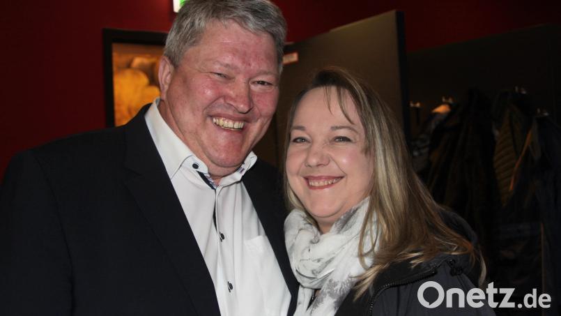 Strahlende Gesichter bei Bernhard Schmidt und seiner Frau Maria. Bild: wro