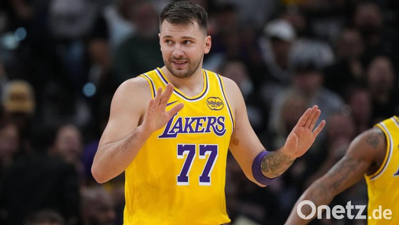 Luka Doncic führt die NBA mit 33,4 Punkten pro Spiel an. Bild: Eric Gay/AP/dpa
