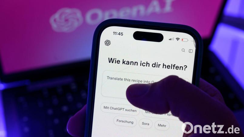 Chatbots wie ChatGPT werden von gar nicht mal so wenigen Menschen wie digitale Bezugspersonen empfunden. (Symbolbild) Bild: Hendrik Schmidt/dpa