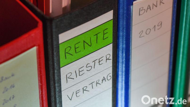 Die Riester-Rente wird abgelöst. (Symbolbild) Bild: Patrick Pleul/dpa-Zentralbild/dpa