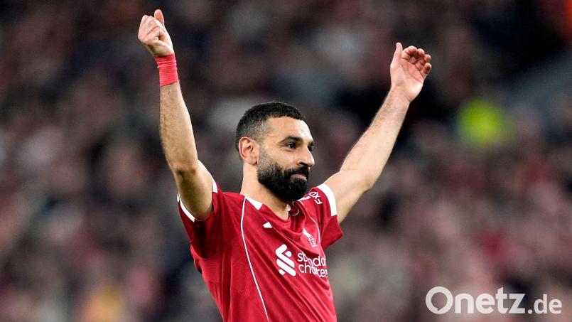 Mohamed Salah wird den FC Liverpool zum Ende der Saison verlassen. (Archivbild) Bild: Peter Byrne/PA Wire/dpa