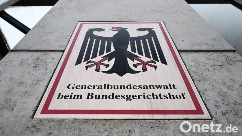 Die Bundesanwaltschaft hat die Festnahmen veranlasst. (Archivbild) Bild: Uli Deck/dpa