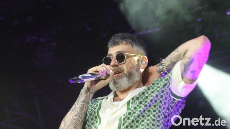 Rapper Sido hat sein zehntes Solo-Album angekündigt. (Archivbild) Bild: Bodo Schackow/dpa