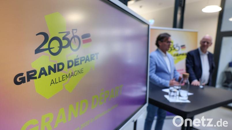 2029 statt 2030: Die Tour de France soll 40 Jahre nach dem Mauerfall in Berlin starten. (Archivbild) Bild: Jan Woitas/dpa