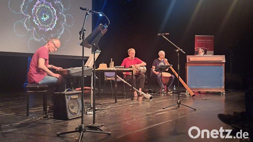 Multimediakonzert „Der Garten Gethsemane“ in der Christuskirche Sulzbach-Rosenberg. Bild: KMD Gerd Hennecke