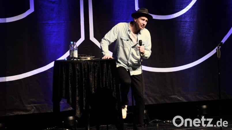 Harry G läuft in der Max-Reger-Halle zur Hochform auf. Bild: Kunz