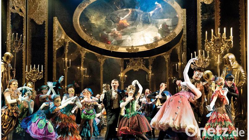 Nach zehn Jahren kehrt das Musical „Das Phantom der Oper“ auf eine deutsche Bühne zurück. Bild: ATG Entertainment/dpa