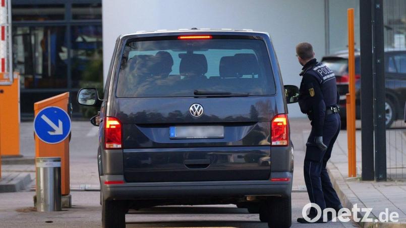 Vorführung am Bundesgerichtshof im Fall einer mutmaßlichen Russland-Spionin. Bild: Rene Priebe/-/dpa