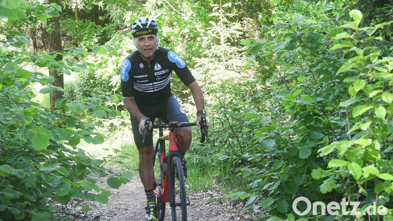 Georg Preisinger ist mit dem Gravelbike unterwegs durch die Oberpfalz. Beim Gravel Day lässt er auch andere an seinen Tourenerfahrungen teilhaben. Archivbild: Gabi Schönberger
