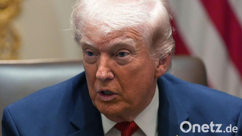 Trump hat mit der Zerstörung iranischer Kraftwerke gedroht. Bild: Alex Brandon/AP