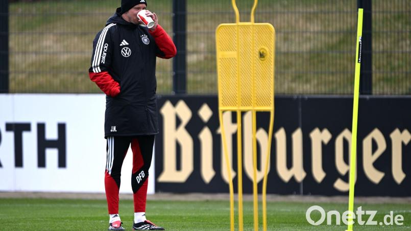 Bundestrainer Nagelsmann kann im WM-Test gegen die Schweiz oft auswechseln. Bild: Federico Gambarini/dpa