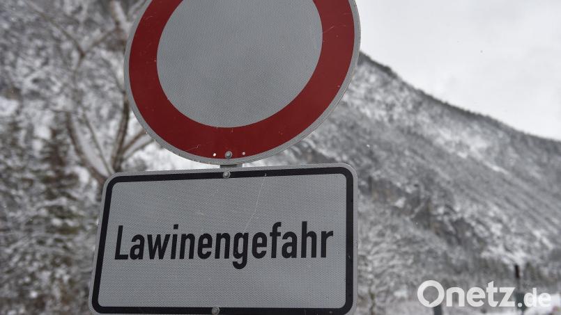 Regional ist die Lawinengefahr in Bayern groß. (Symbolbild) Bild: Angelika Warmuth/dpa