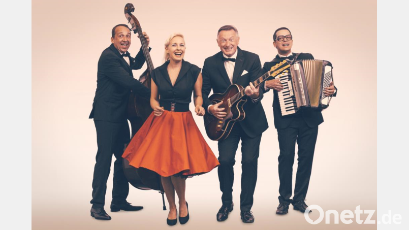 Conny und die Sonntagsfahrer mit ihrer Musik der 50er- und 60er-Jahre. Bild: Conny und die Sonntagsfahrer