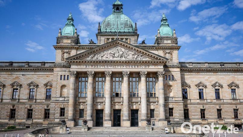 Das Bundesverwaltungsgericht verhandelt eine Klage der AfD gegen die Stadt Nürnberg. (Archivbild) Bild: Jan Woitas/dpa