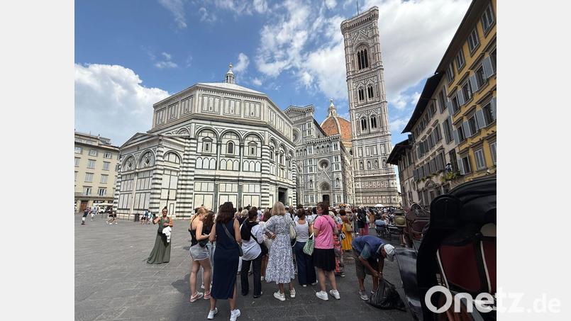 Auch in Florenz war das Beben zu spüren. (Archivbild) Bild: Christoph Sator/dpa