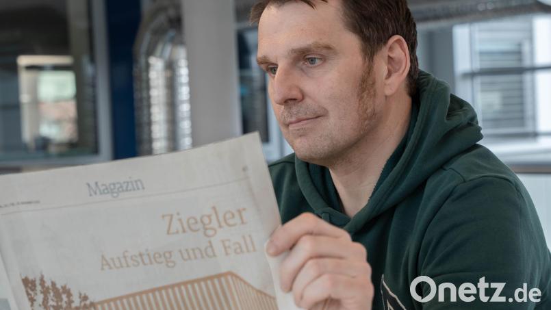 Mit den Beiträgen zum Aufstieg und Fall der Ziegler-Holding GmbH ist Redakteur Wolfgang Würth für den Herbert-Quandt-Preis nominiert. Bild: Gabi Schönberger