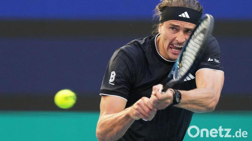 Zverev war im Viertelfinale in Bestform und machte den Einzug ins Halbfinale perfekt. Bild: Marta Lavandier/AP/dpa